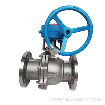 Titanium Manual Flange Ball Valve For Gas Pipeline